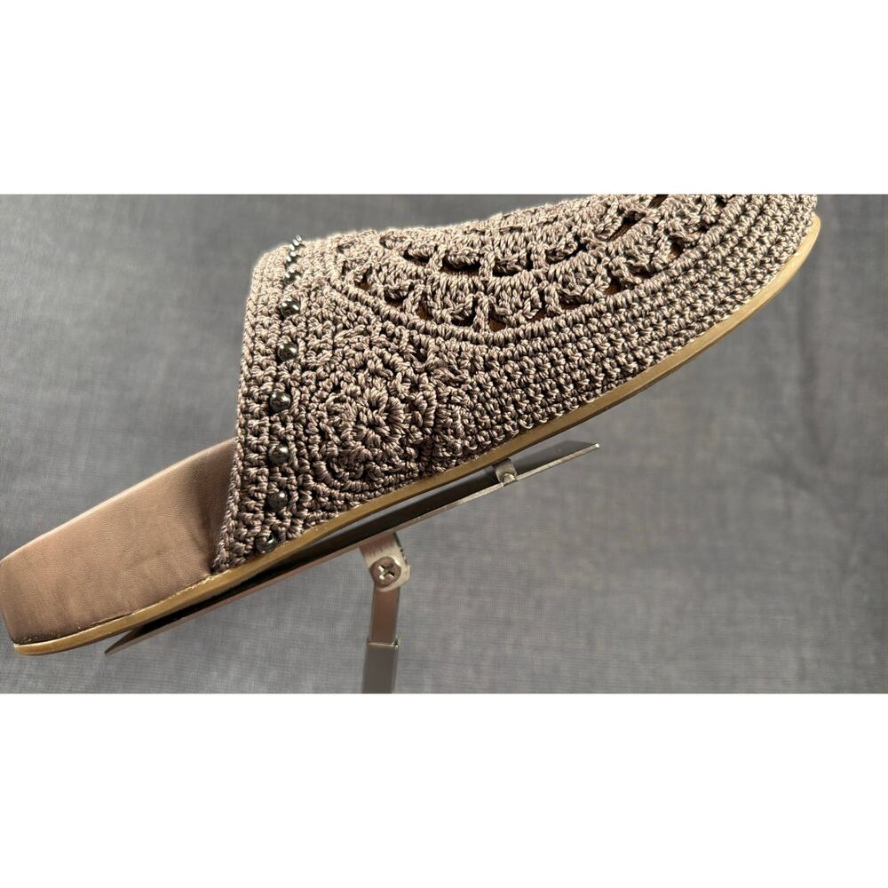 The Sak Bolinas Clog Mushroom Medallion Crochet Mule Womens 9 - Picture 3 of 16